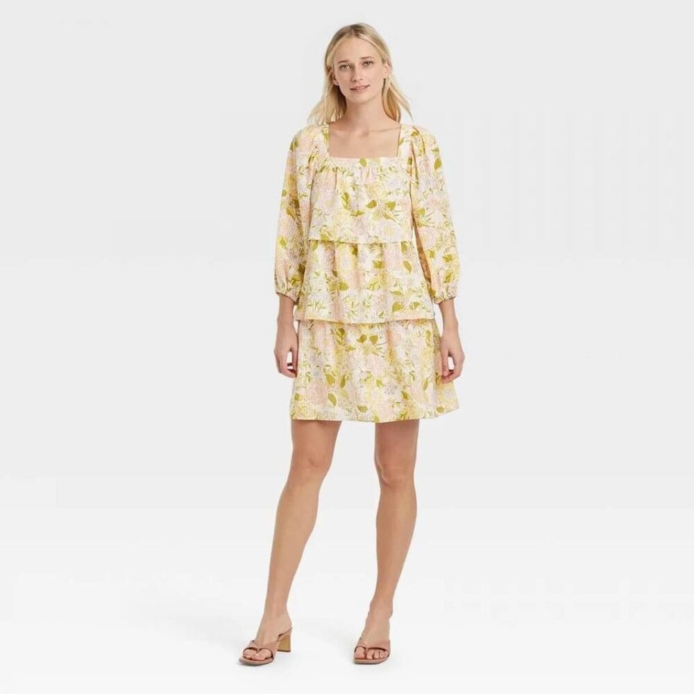 Who What Wear Ruffle Dress